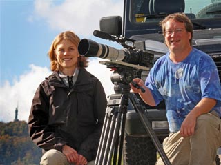 Aufbruch aus dem Lipperland: Sarah Herbort und Robin Jähne folgten den Milanen mit der Kamera bis nach Spanien.